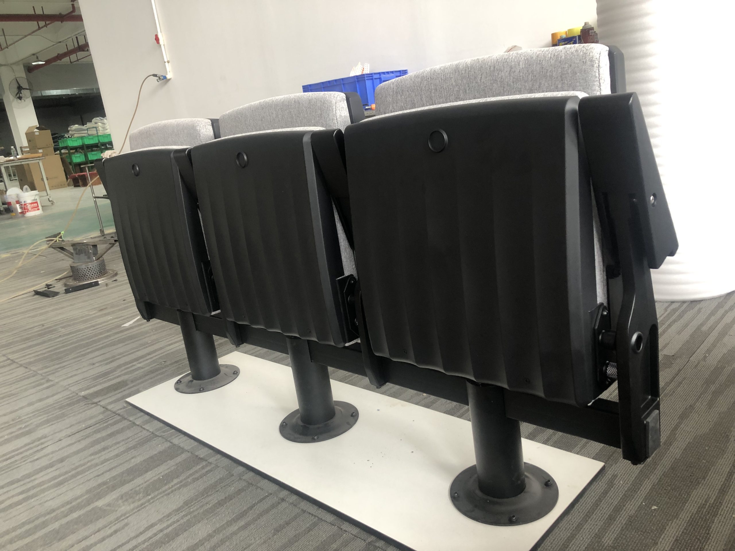IEQ factory - auditorium chair production